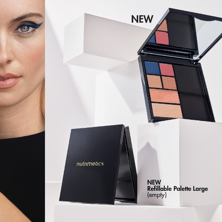 New magnetised buildable colour palette from Nutrimetics