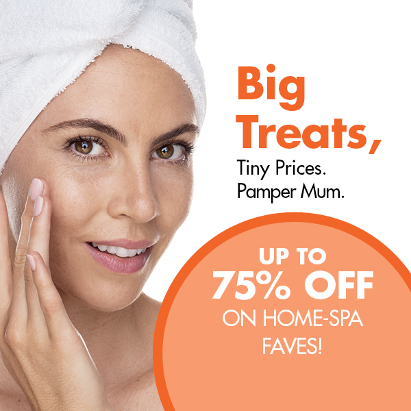 Big Treats up to 75% off Mother's Day