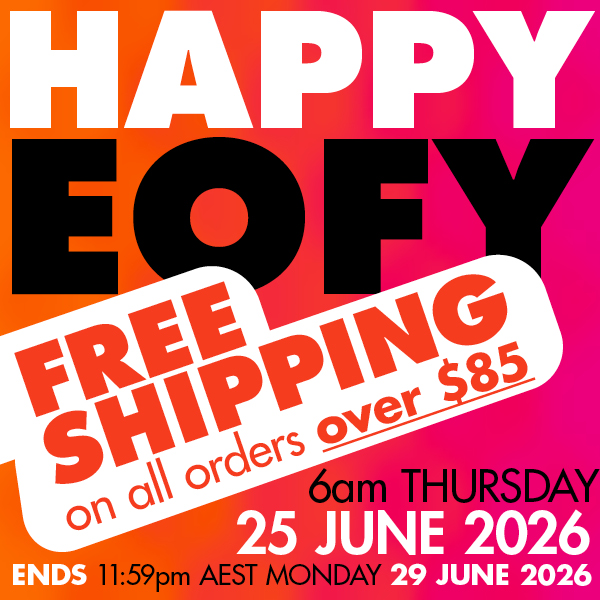 Happy EOFY Free Shipping for orders over$85
