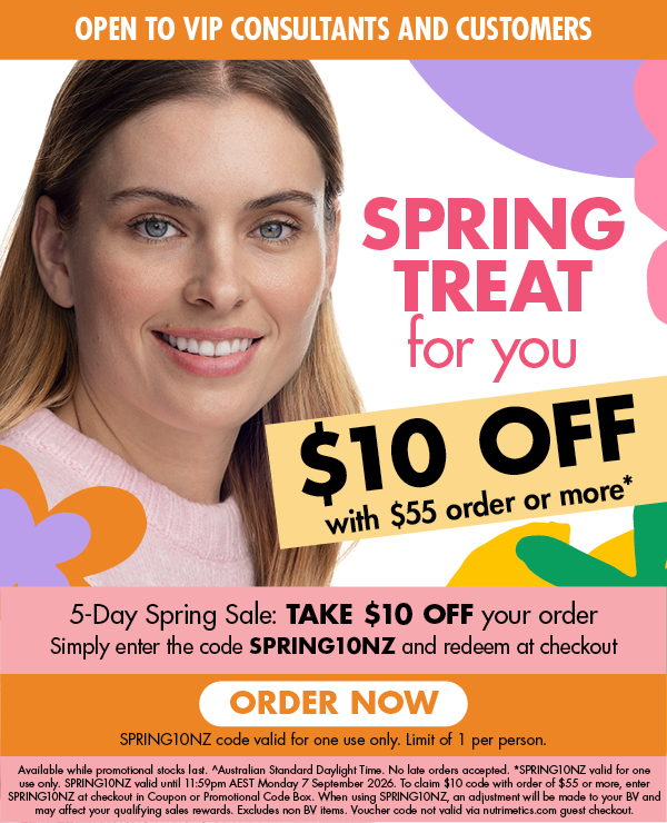 Spring Treat $10 off with code