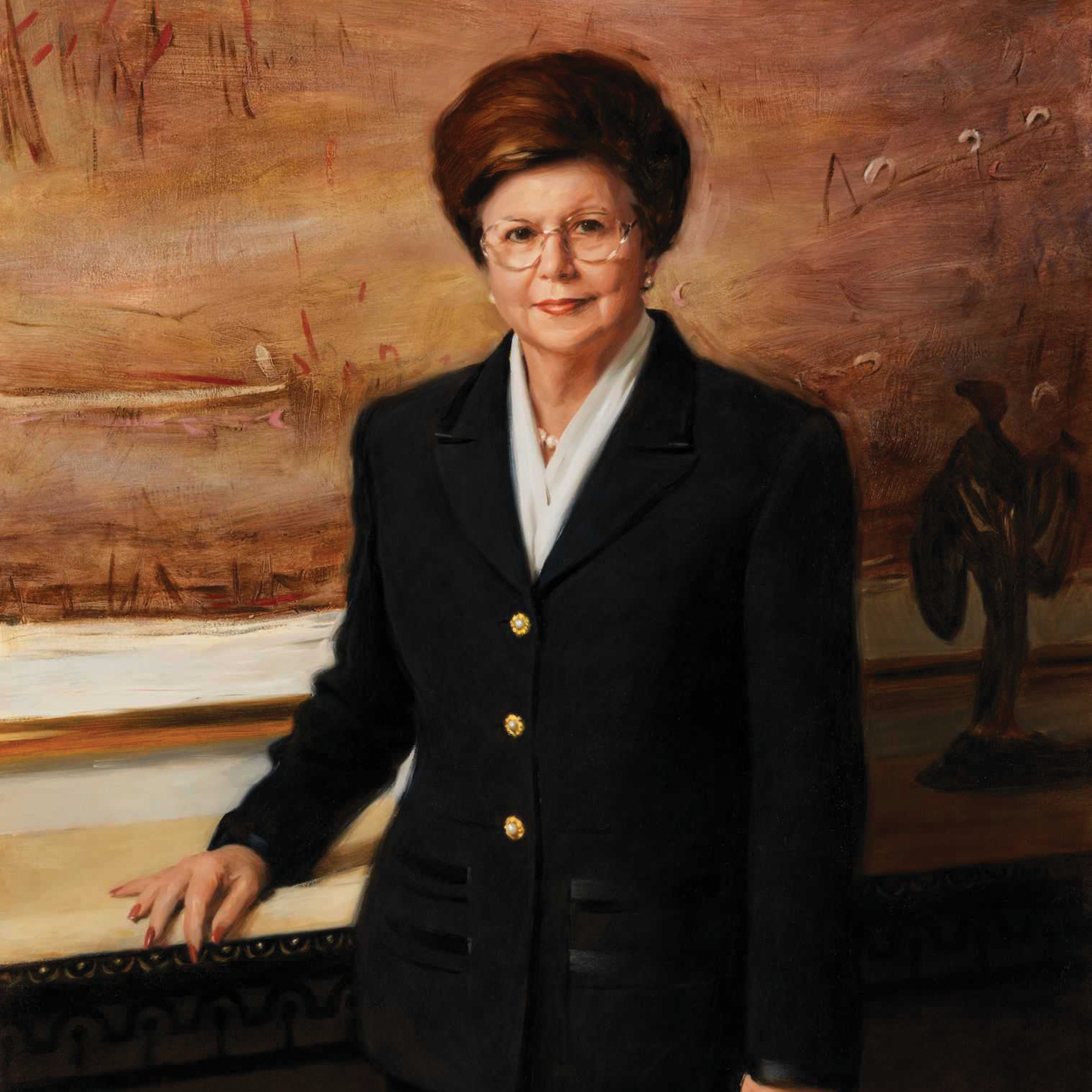 Imelda Roche in the National Portrait Gallery